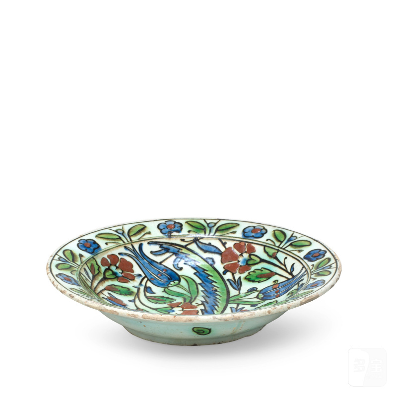 An Iznik pottery dish, - 图6